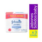 Jabón Johnson´S Baby Cremoso Original 3 Con 110 Gr