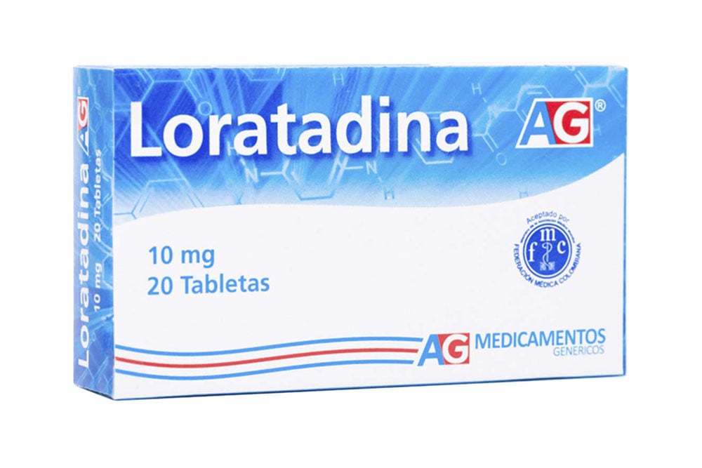 Loratadina 10 Mg Caja Con 20 Tabletas Loratadina 10 Mg Caja Con 20 Tabletas