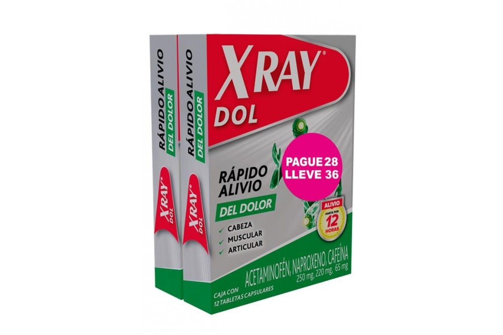 Oferta X Ray Dol Pague 28 Lleve 36 Oferta X Ray Dol Pague 28 Lleve 36