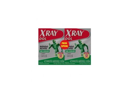 Oferta X Ray Dol Rápido Alivio 2 Cajas Con 24 Tabletas Capsulares C/U