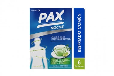 Pax Noche Limón Caja Con 6 Sobres