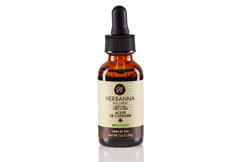 Aceite De Cannabis Herbanna Con Cbd Y Cbg 30 G Aceite De Cannabis Herbanna Con Cbd Y Cbg 30 G