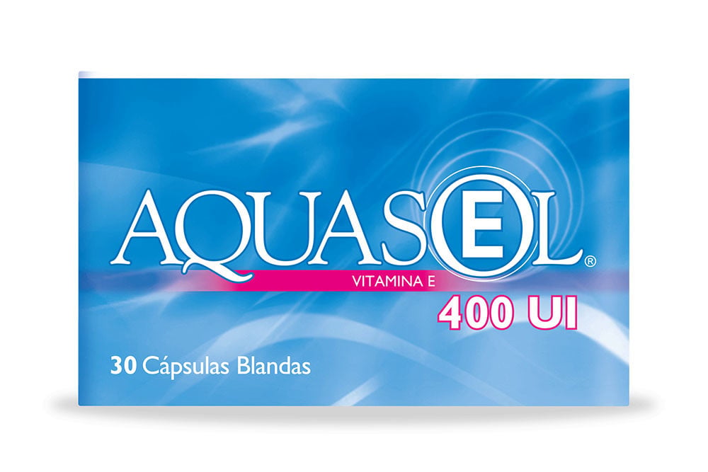 Aquasol E 400 Ui Caja Con 30 Cápsulas Blandas Aquasol E 400 Ui Caja Con 30 Cápsulas Blandas