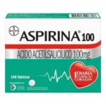 Aspirina 100 Mg Caja Con 140 Tabletas