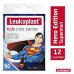 Curas Leukoplast Kids Hero Super Man 12 Unds