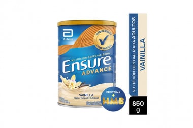 Ensure Advance Sabor A Vainilla Tarro Con 850 G
