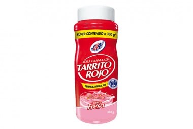Kola Granulada Tarrito Rojo Sabor Fresa 380 G