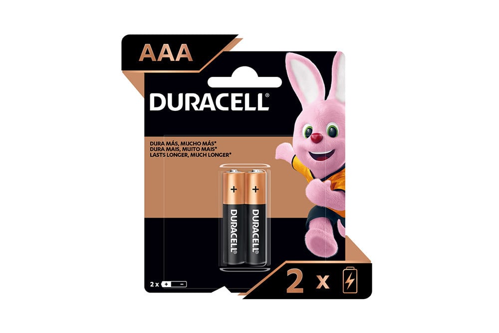 Pila Alcalina Duracell AAA 2 Unds