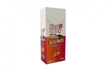 Vical Vitamina C 500 Mg + Zinc Caja Con 100 Tabletas