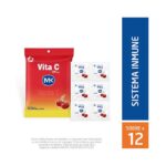 Vita C 500 Mg Sabor Cereza Sobre Con 12 Tabletas