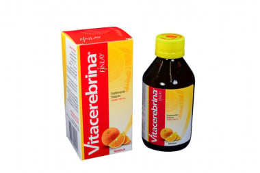 Vitacerebrina Jarabe Caja Con Frasco Con 180 Ml - Sabor A Naranja
