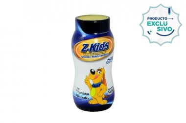 Z-Kids Frasco Con 250 G – Sabor Vainilla